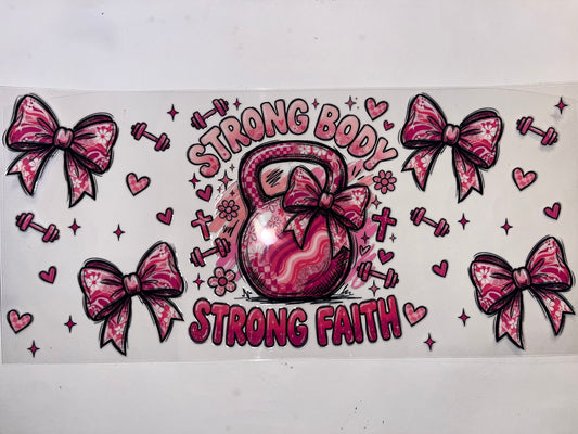 Strong Body Strong Faith - Sports