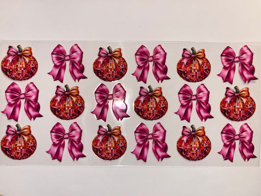 Disco Pumpkins & Bows