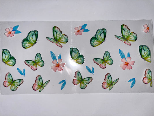 Green Butterflies