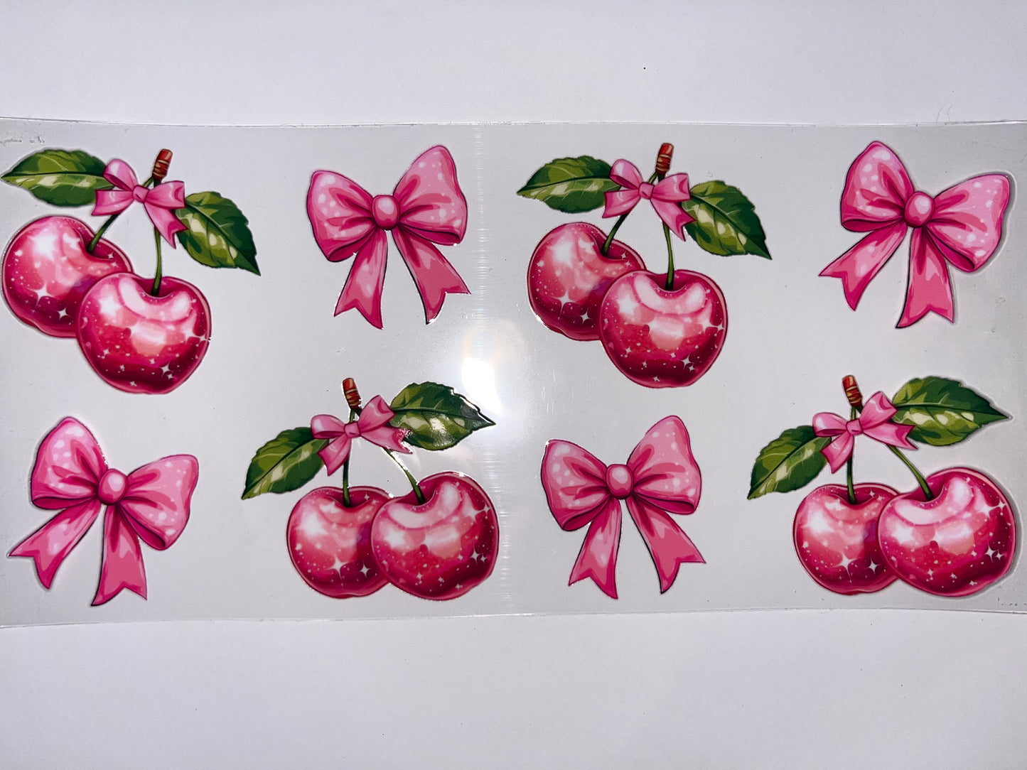 Pink Cherries & Bows