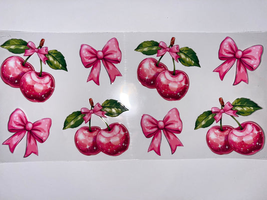 Pink Cherries & Bows