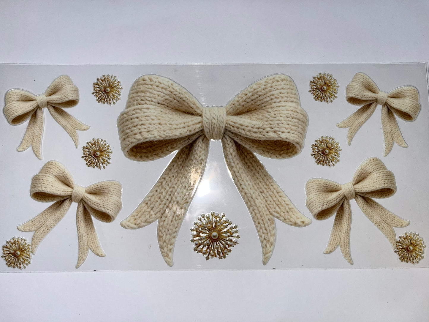 Cream Bow