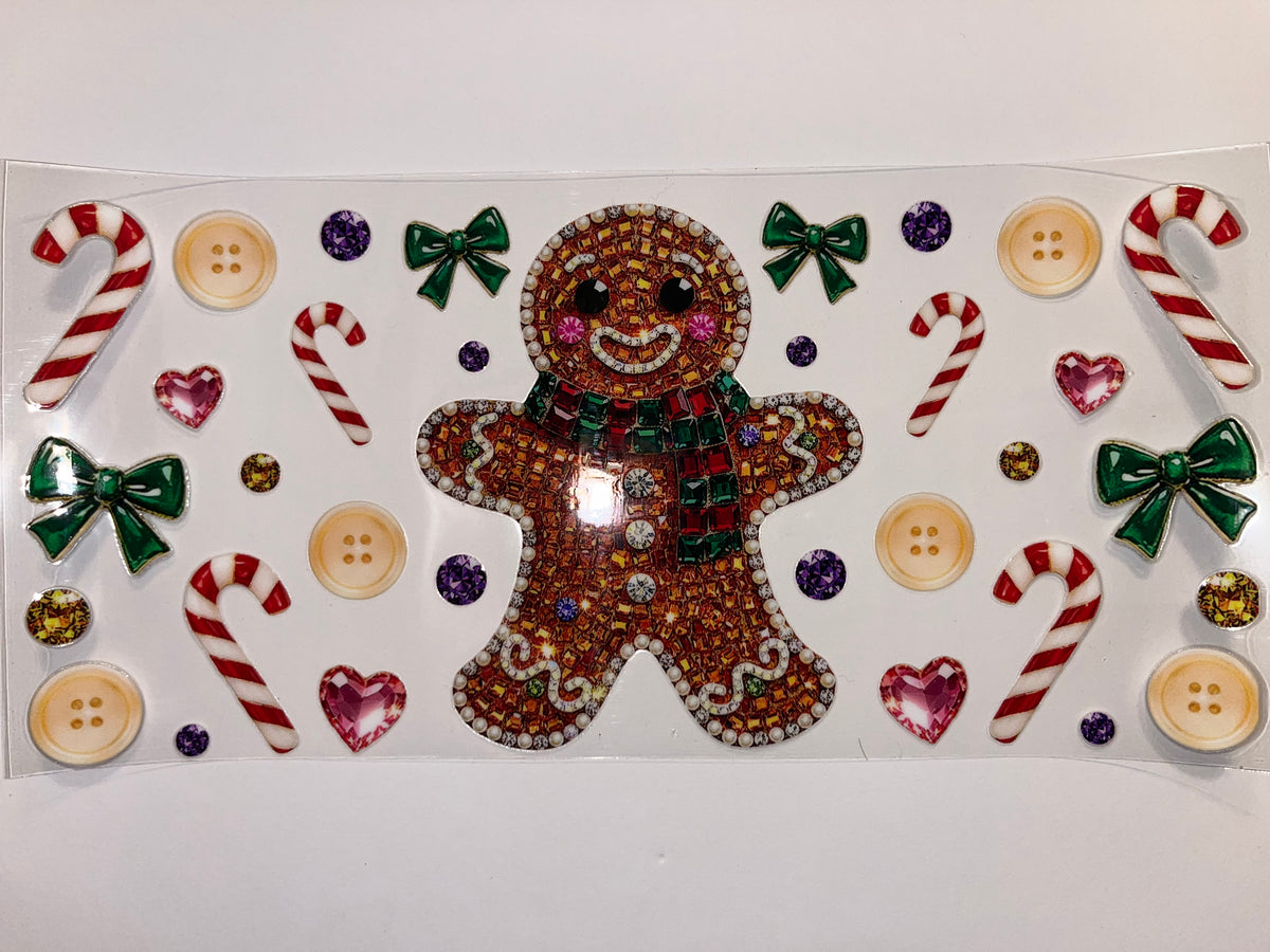 Bling Gingerbread Man - Christmas