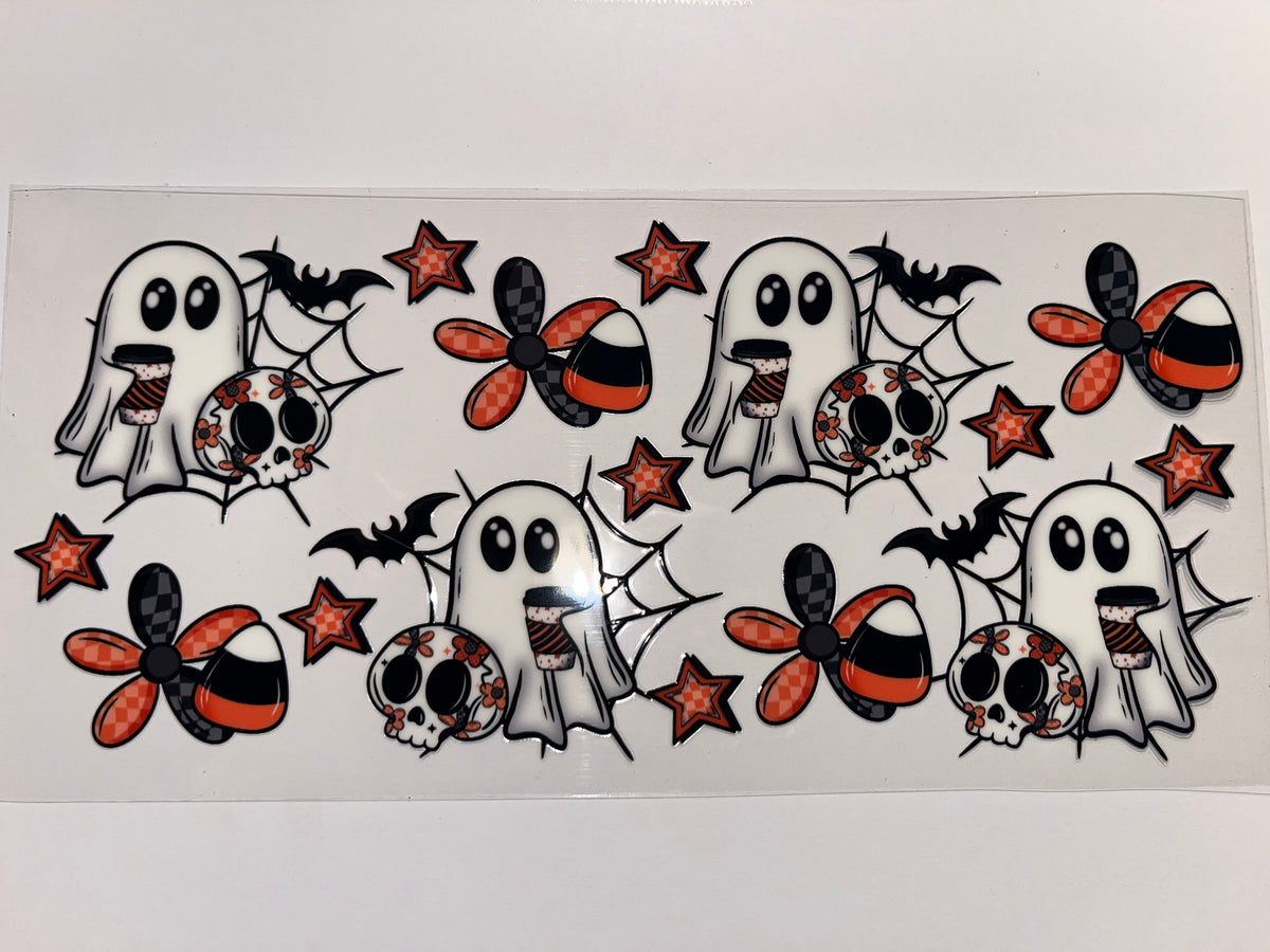 Ghosts & Skulls - Halloween