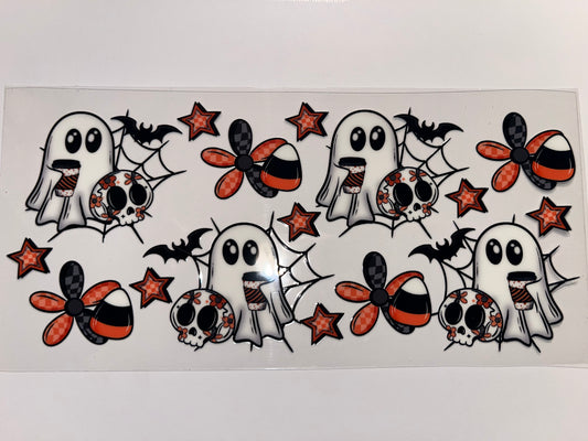 Ghosts & Skulls - Halloween
