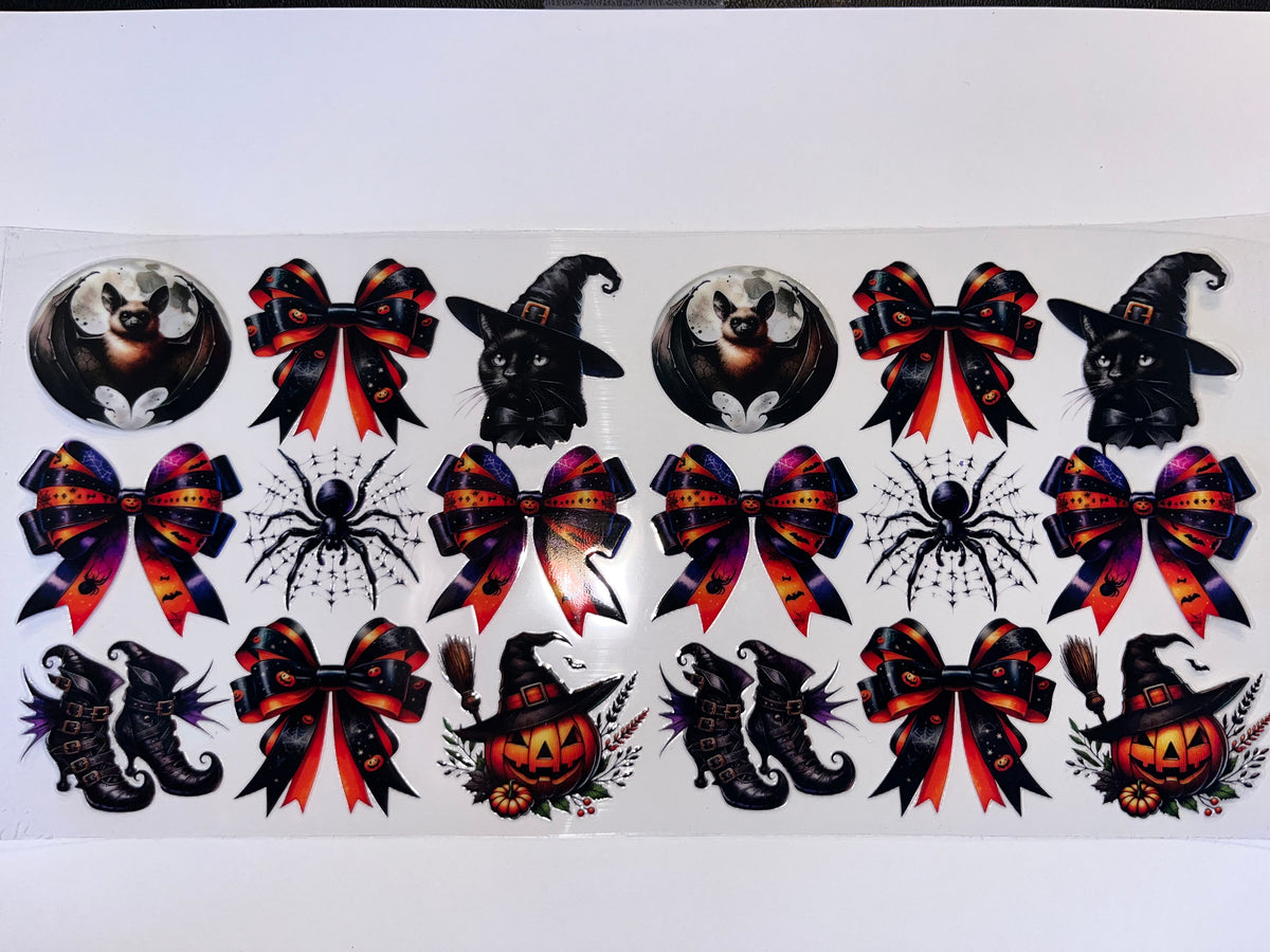 Bats, Cats, Spiders & Bows - Halloween