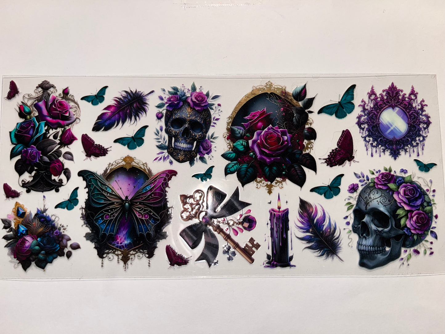 Flowers, Skulls & Butterflies
