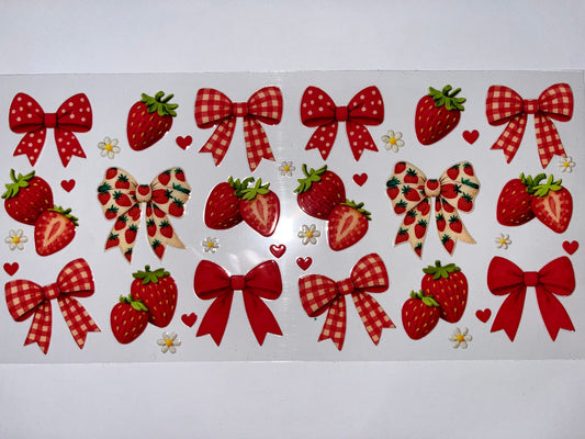Strawberries & Bows
