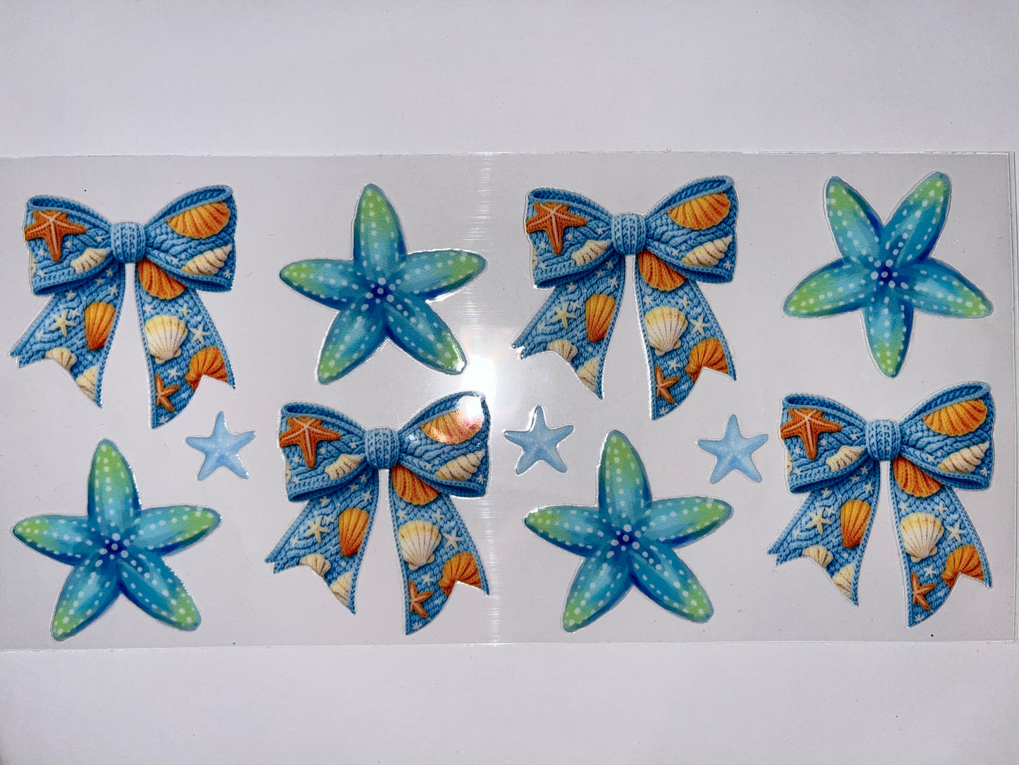 Blue Bows & Starfish
