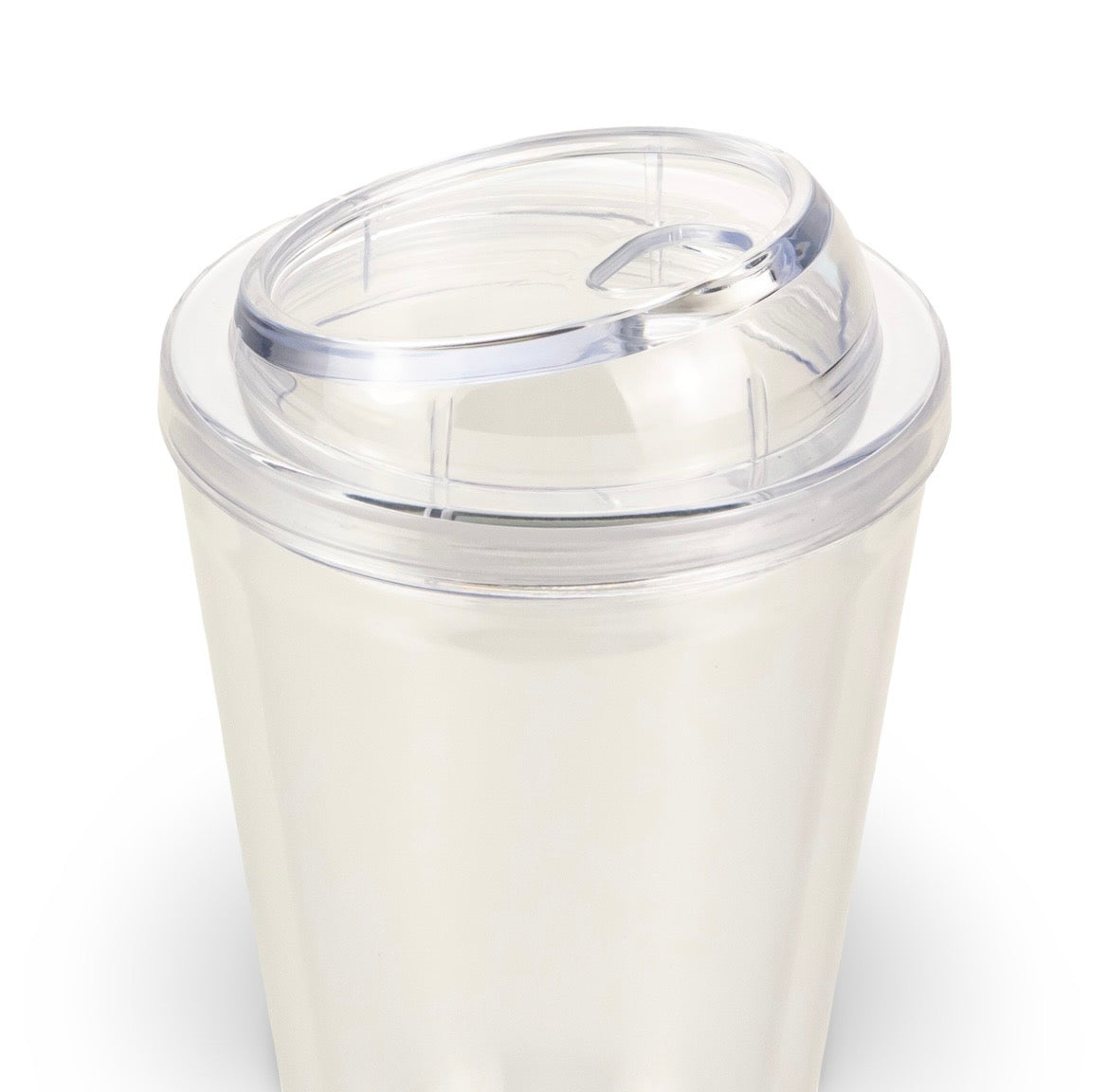 *NEW* 16oz Acrylic Snow Globe Coffee Cup