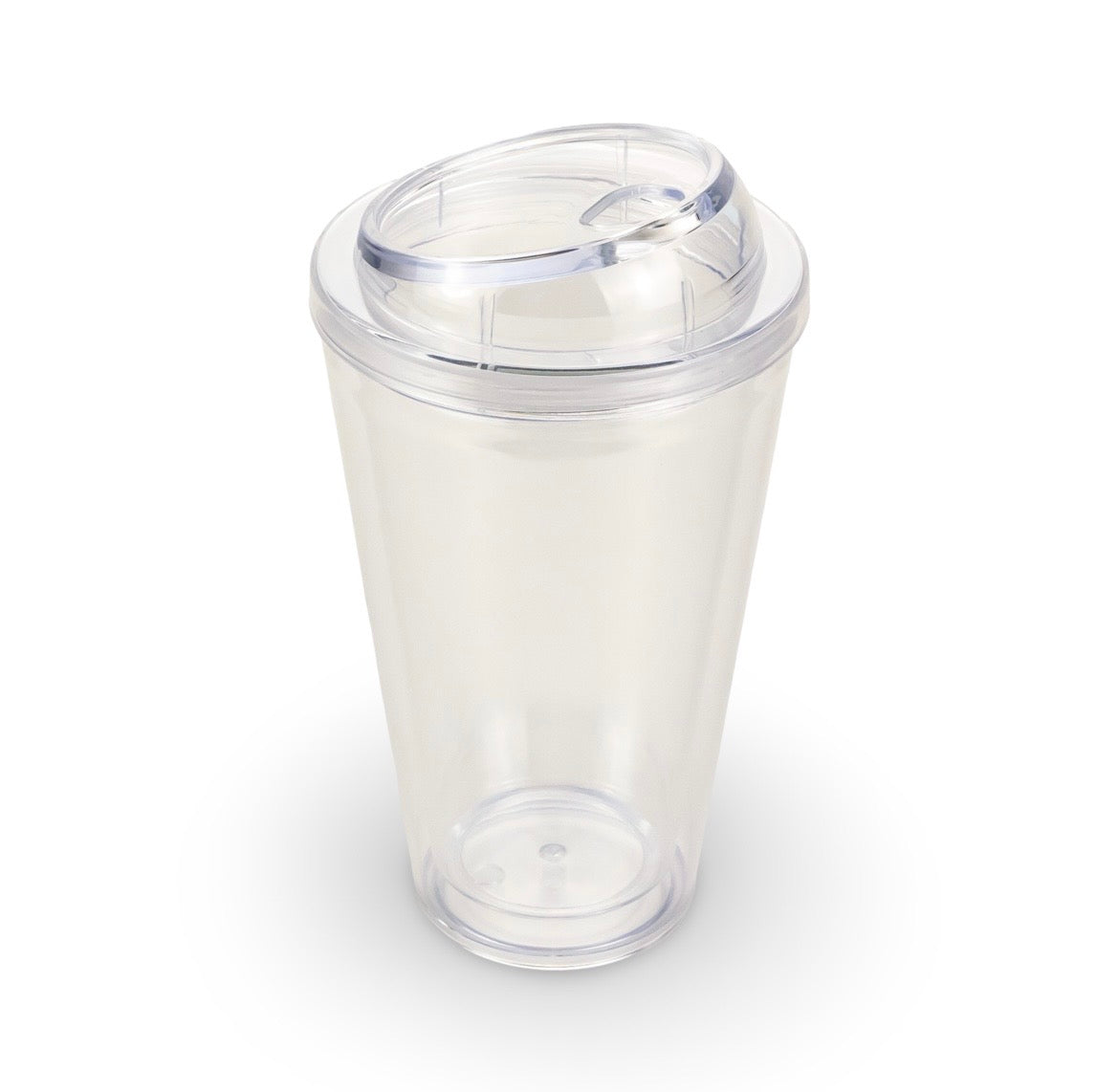 *NEW* 16oz Acrylic Snow Globe Coffee Cup