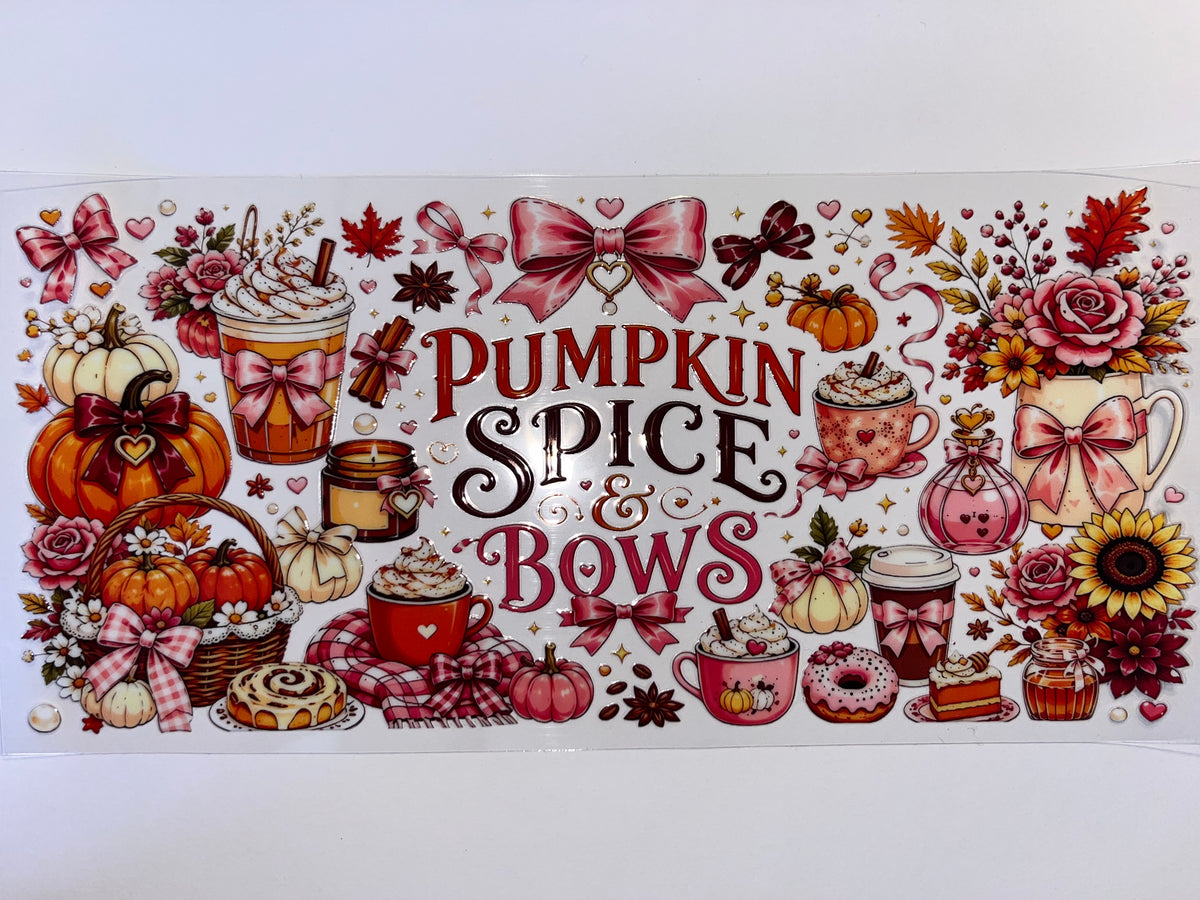 Pumpkin Spice & Bows - Fall