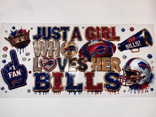 Just A Girl... Bills - Football
