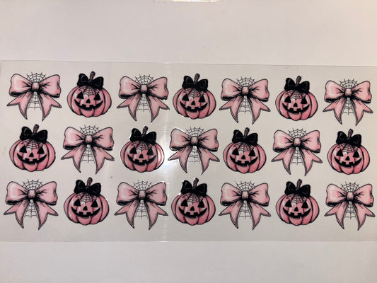 Jack-o-Lanterns & Bows - Halloween