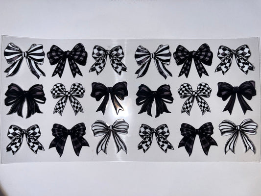Black & White Bows