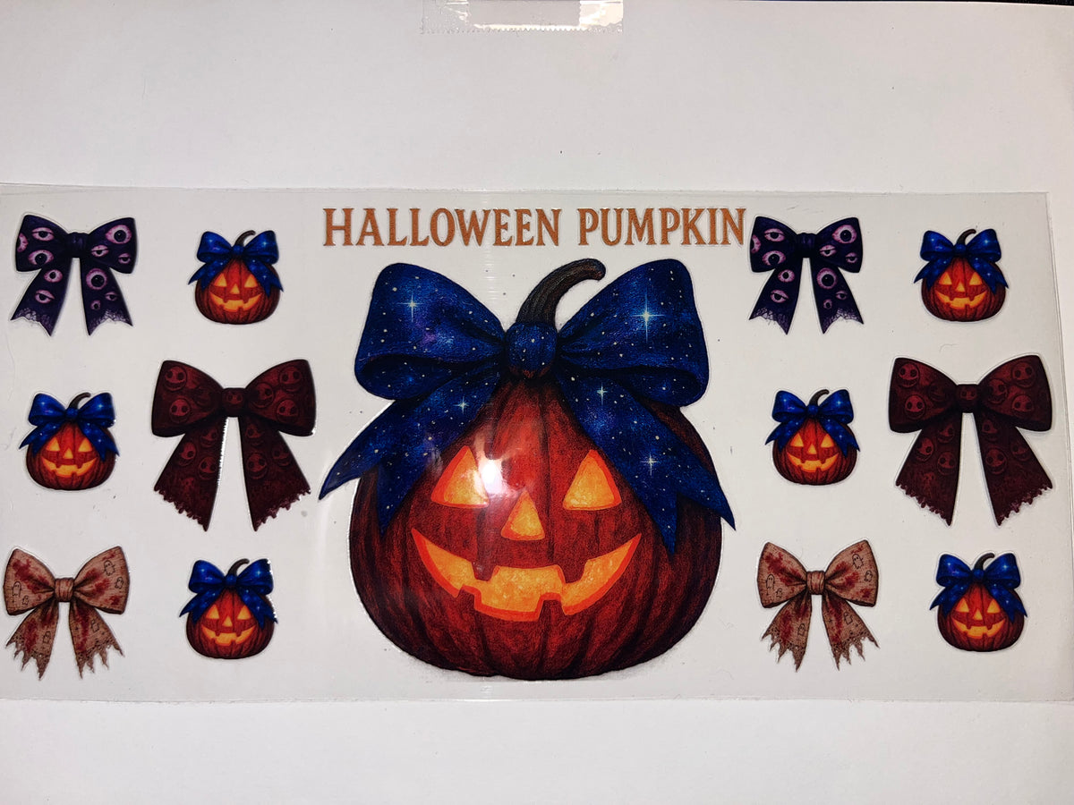 Jack-o-Lanterns & Bows - Halloween
