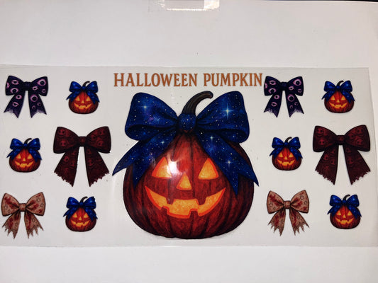 Jack-o-Lanterns & Bows - Halloween