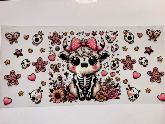 Skeleton Cow - Halloween