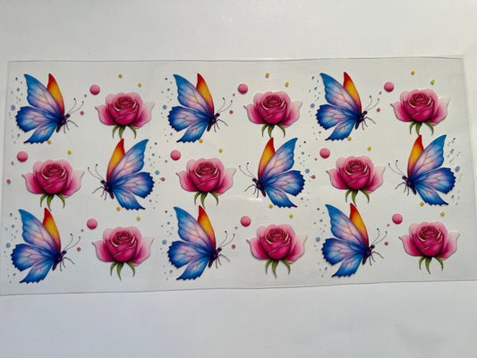 Butterflies & Flowers