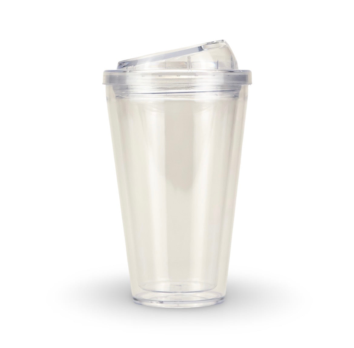 *NEW* 16oz Acrylic Snow Globe Coffee Cup
