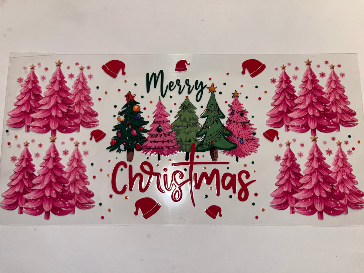 Pink Christmas Trees