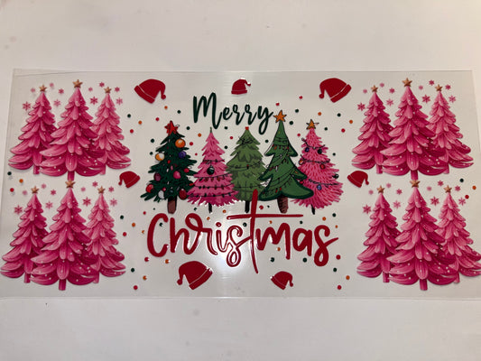 Pink Christmas Trees