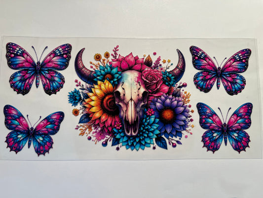 Bull Skull Western