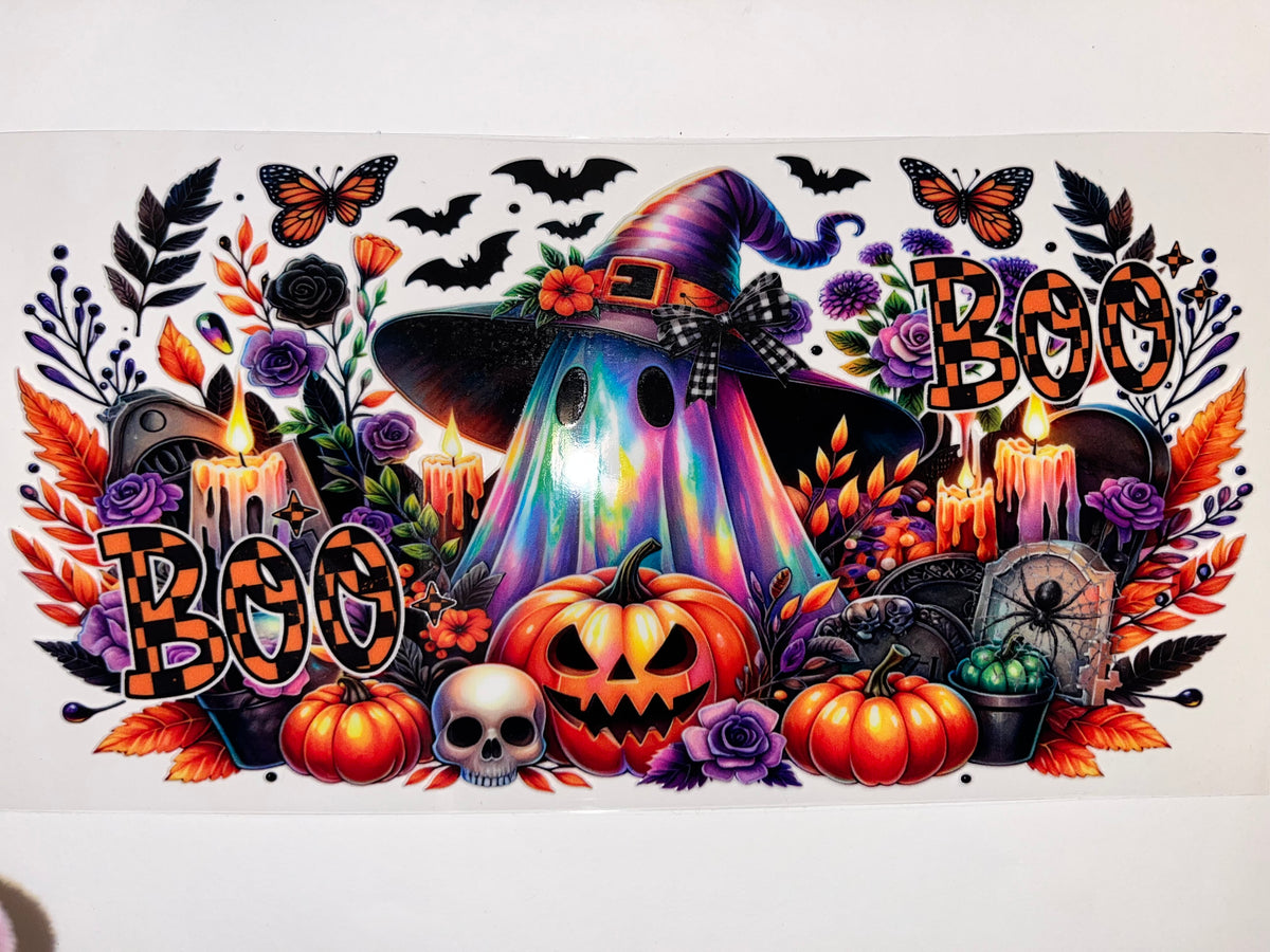 Colorful Ghost - Halloween