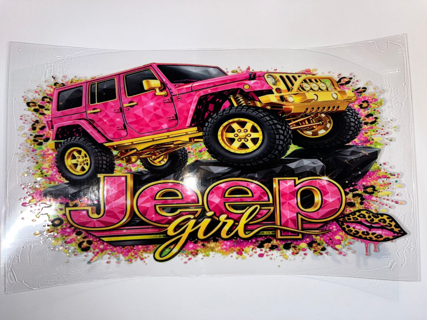 Pink Jeep Girl