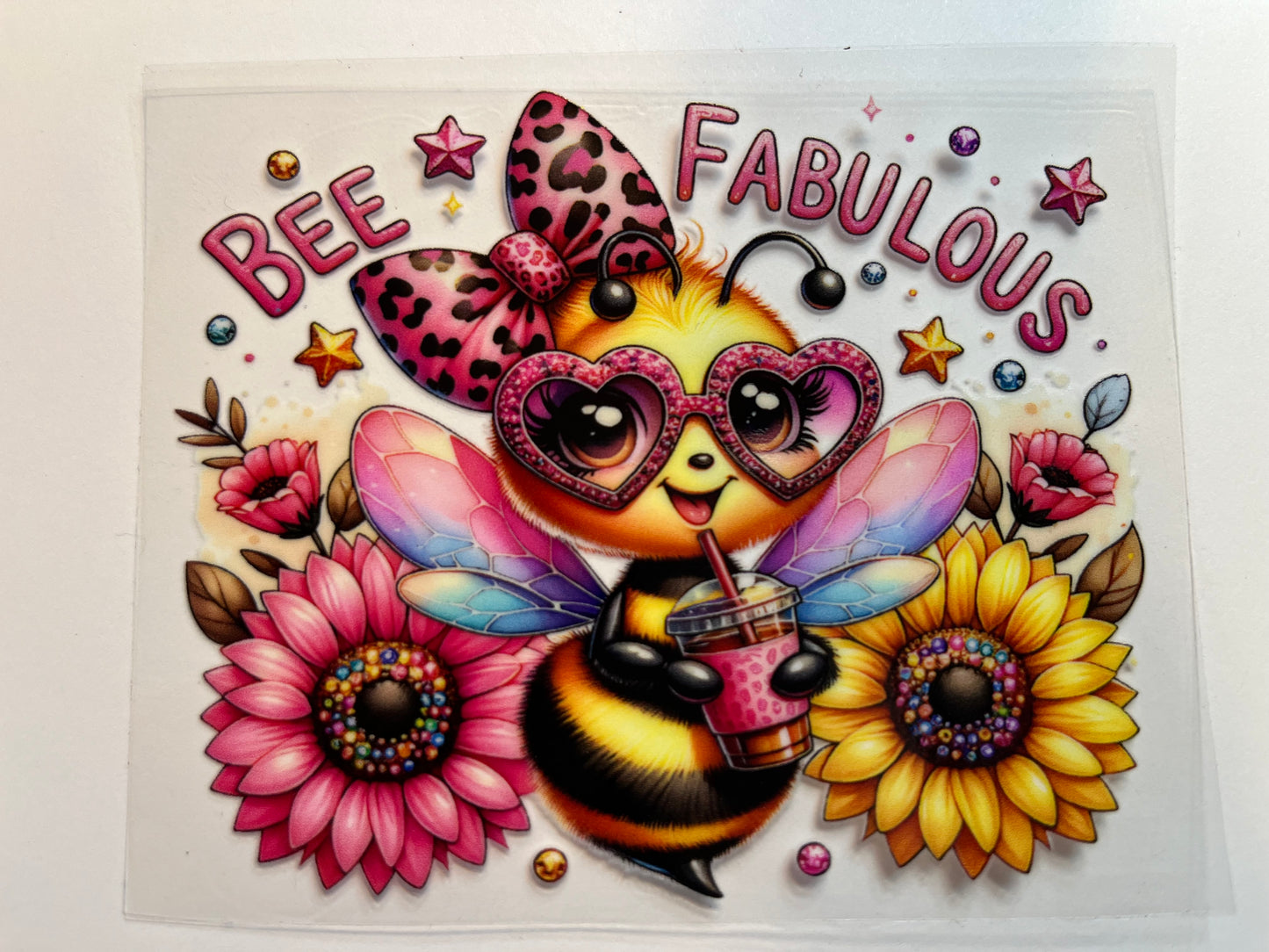 Bee Fabulous - Small Decal