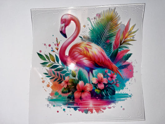 Flamingo - Small Decal