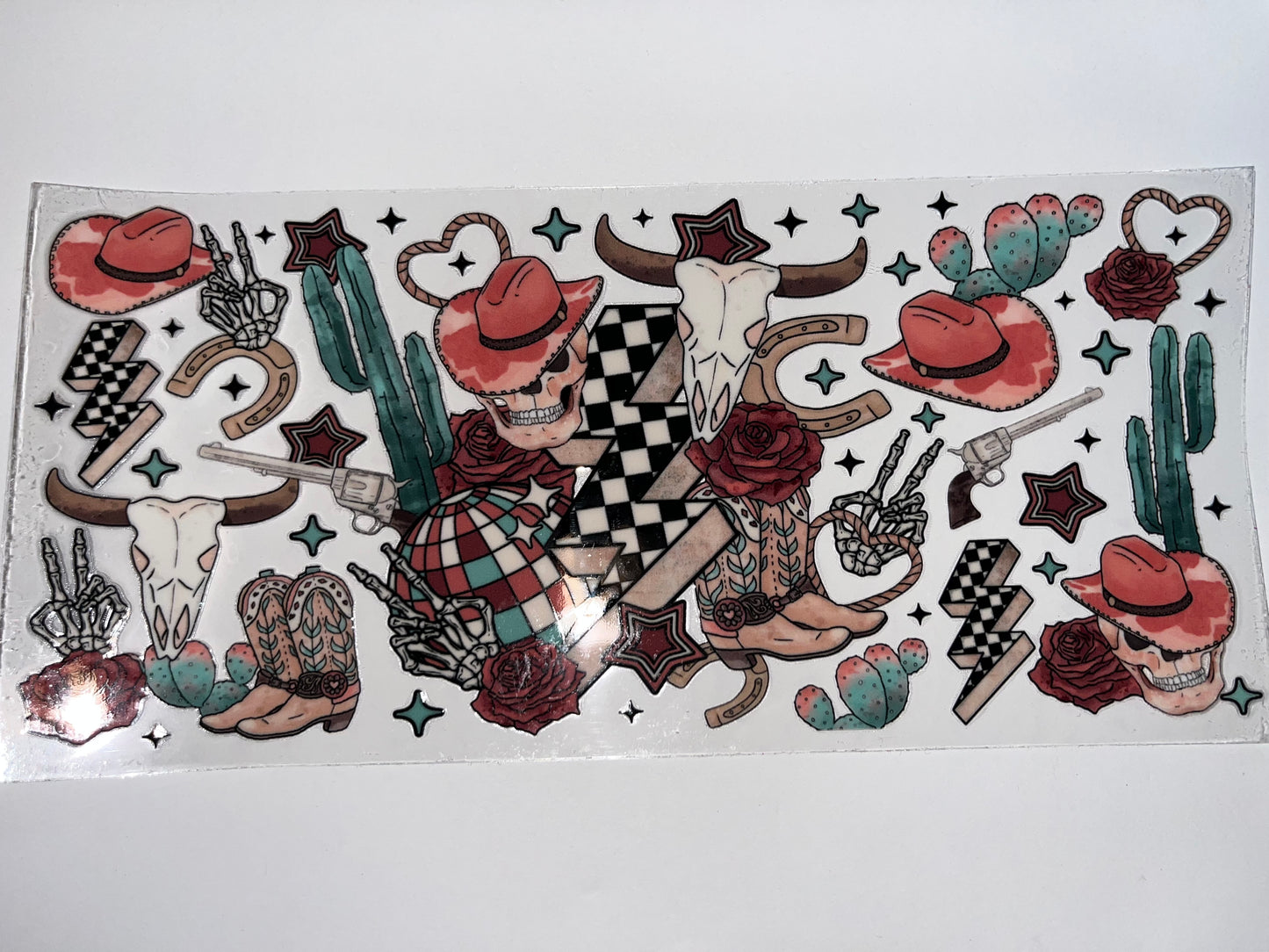 Western Skulls, Boots, Hats & Cactus