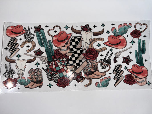 Western Skulls, Boots, Hats & Cactus