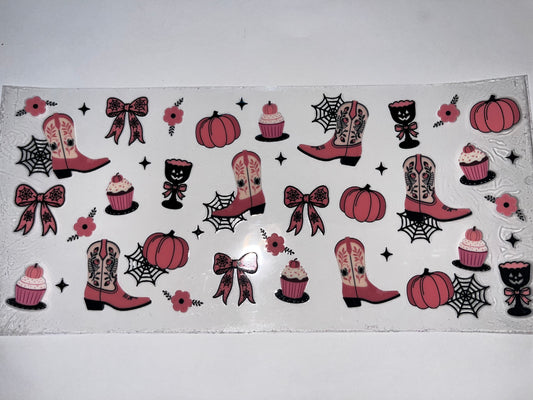 Halloween Boots, Bows & Pumpkins