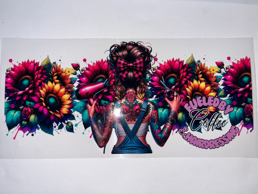 Hairstylist Tattoo Girl