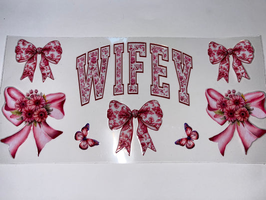 Wifey - Pink Bows