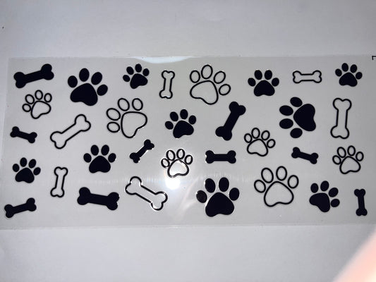 Paw Prints & Bones