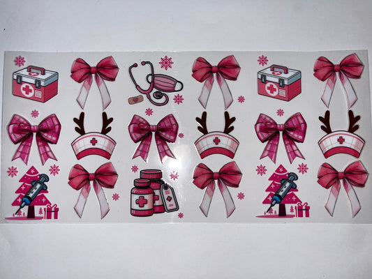 Nurse with Pink Bows