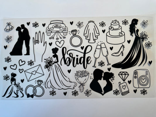 Bride with Wedding Images