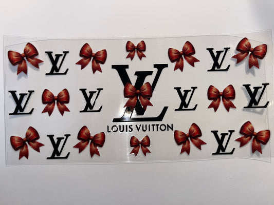 LV Black with Bronze Bows