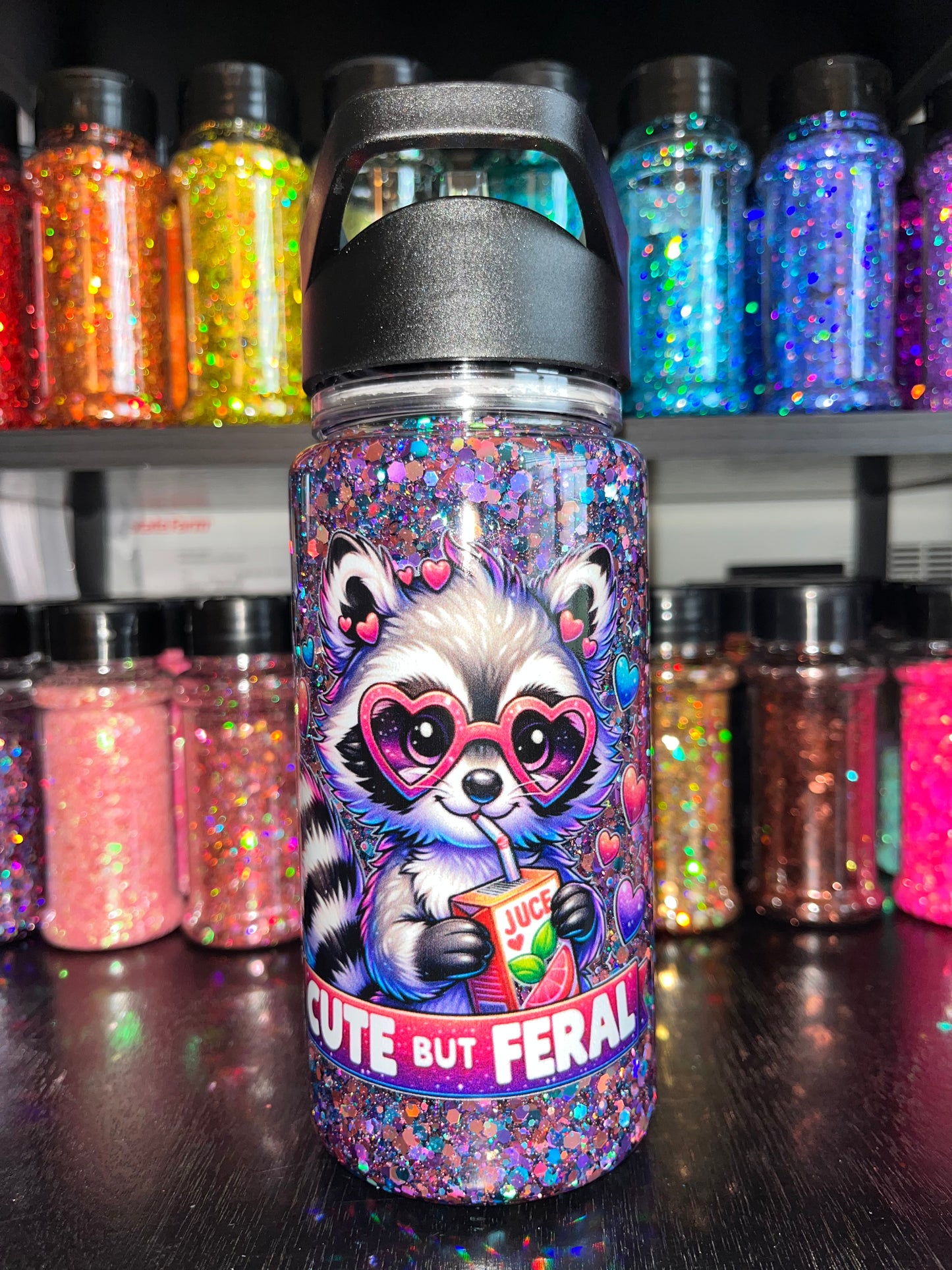Cute but Feral Glitter