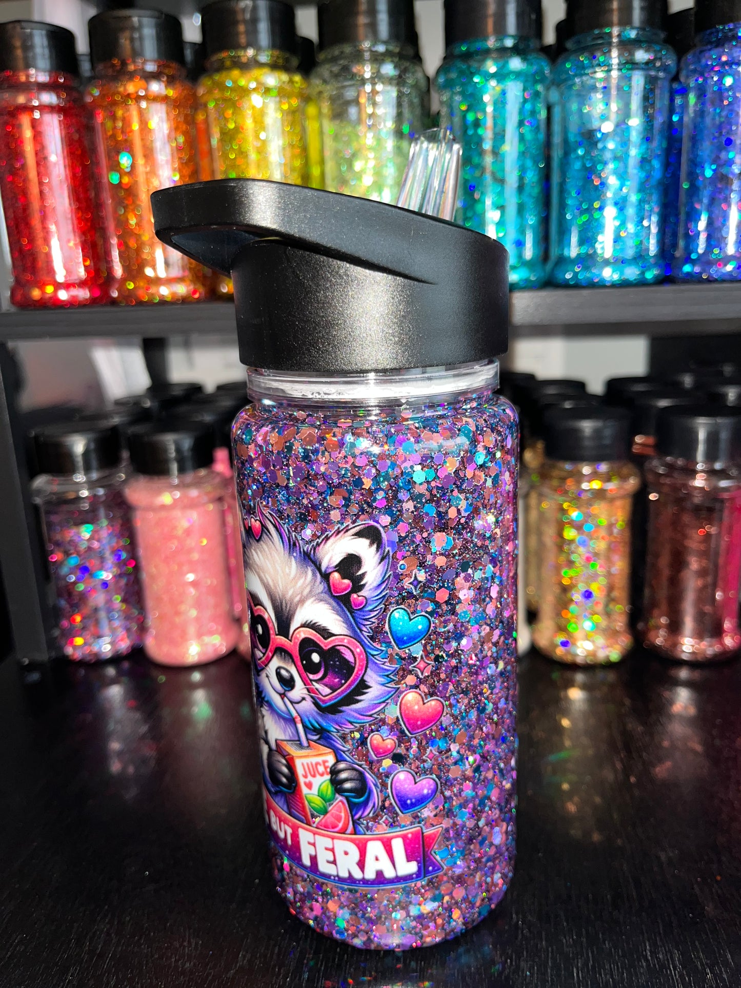 Cute but Feral Glitter