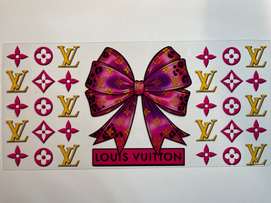 LV with Pink & Purple Bow
