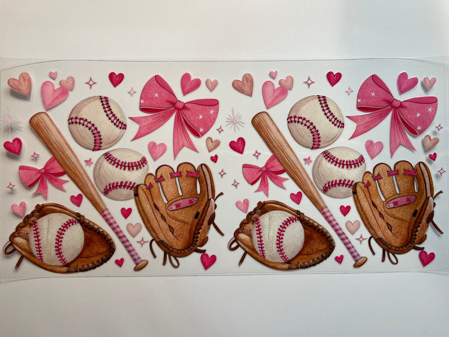 Baseball Bats, Gloves, Balls and Bows
