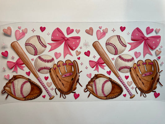 Baseball Bats, Gloves, Balls and Bows