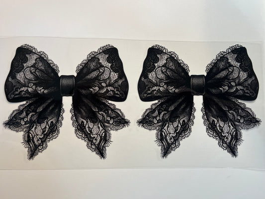 Black Lace Bow