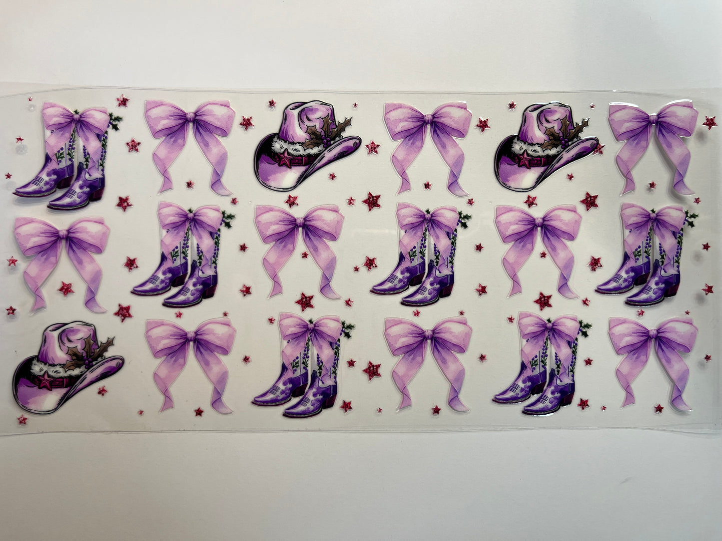 Purple Bows & Boots