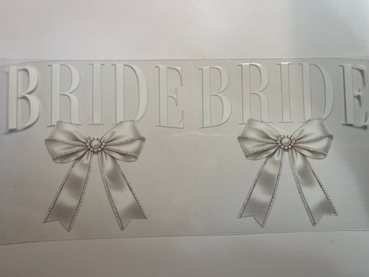 White Bride with Bow