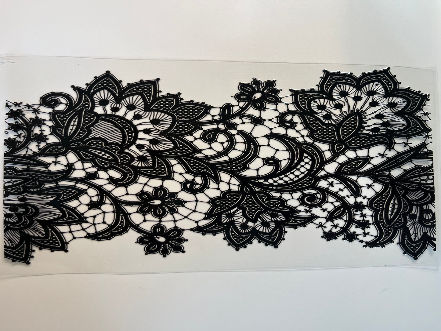 Black Lace Flowers