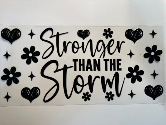 Black Stronger than the Storm
